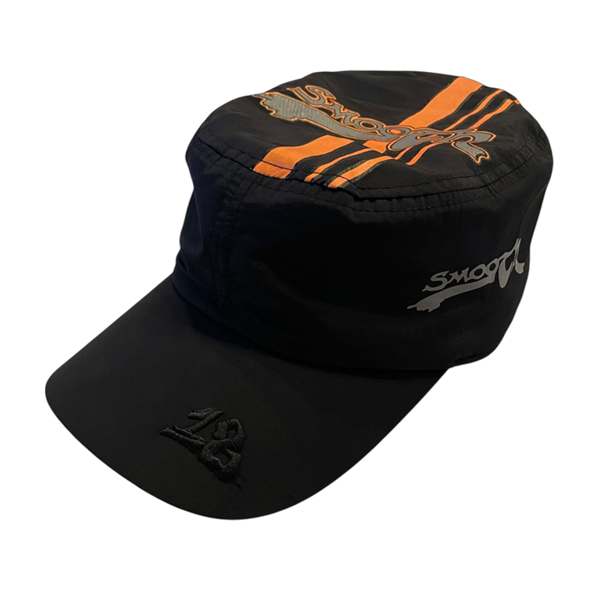 Smooth Ear Flap Cap - Black