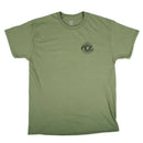 Military Green Theories X Ace Trucks Theoramid Tee Front