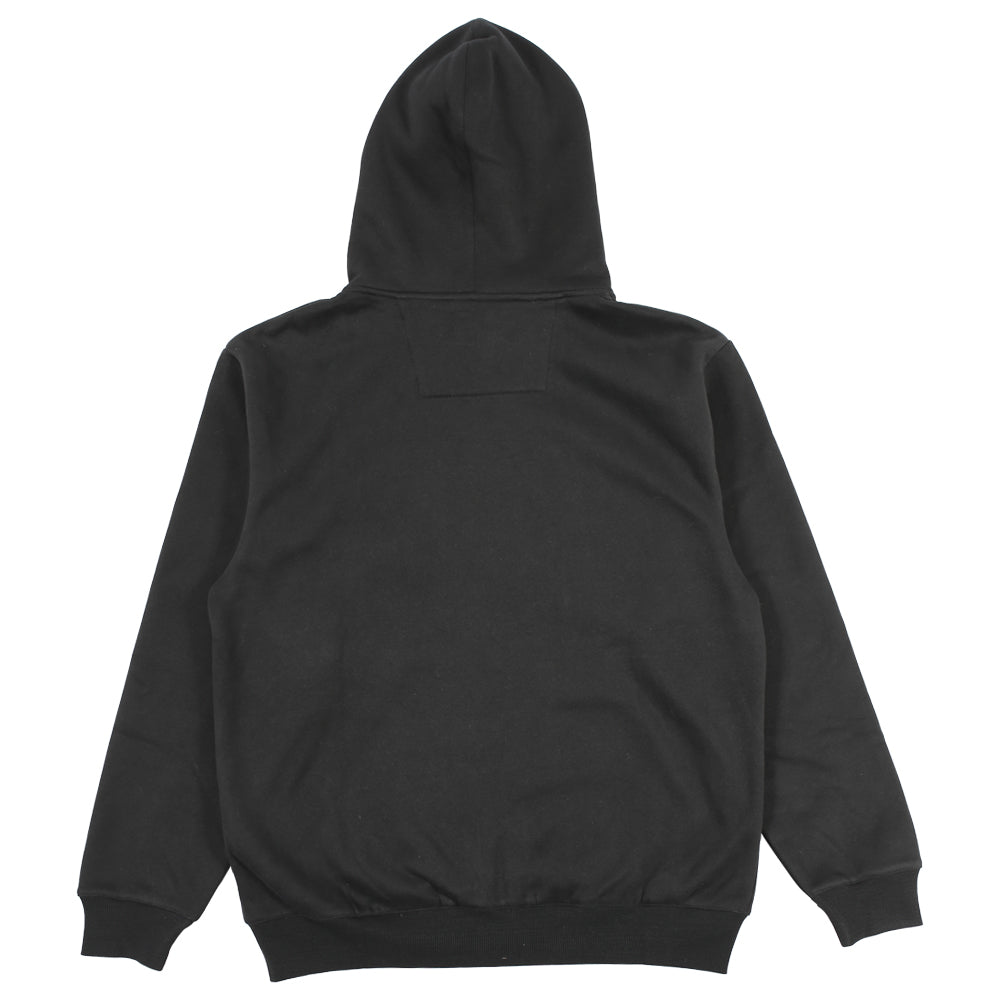 Black Scribble Sport Theories Zip Up Hoodie Back