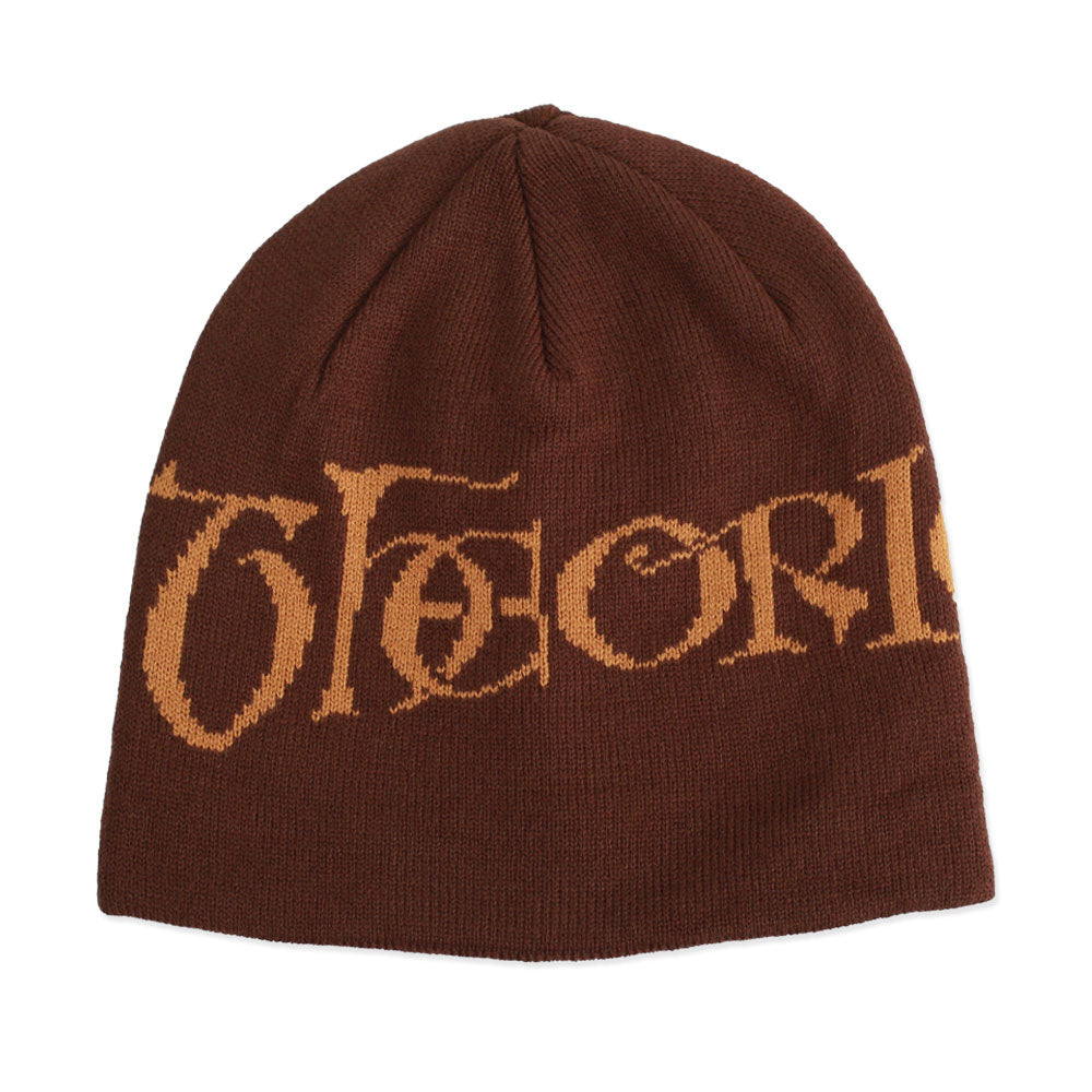 Burnt Orange Secretum Theories Beanie