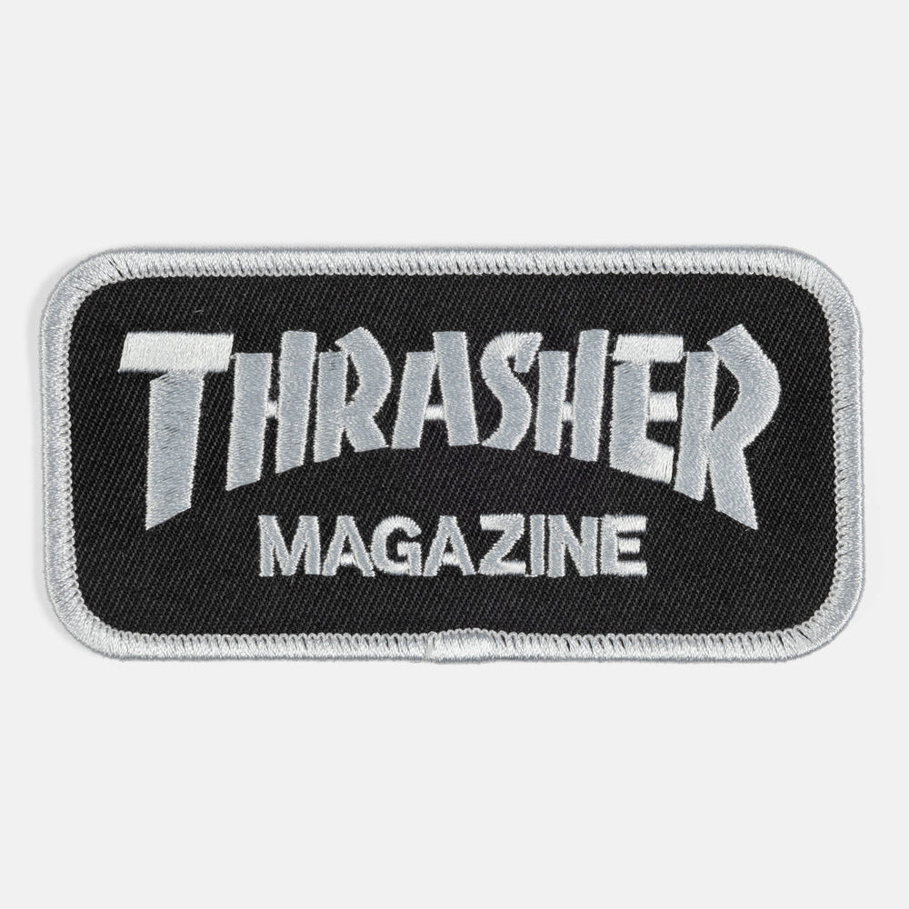 Thrasher Magazine Patch - Black/Grey