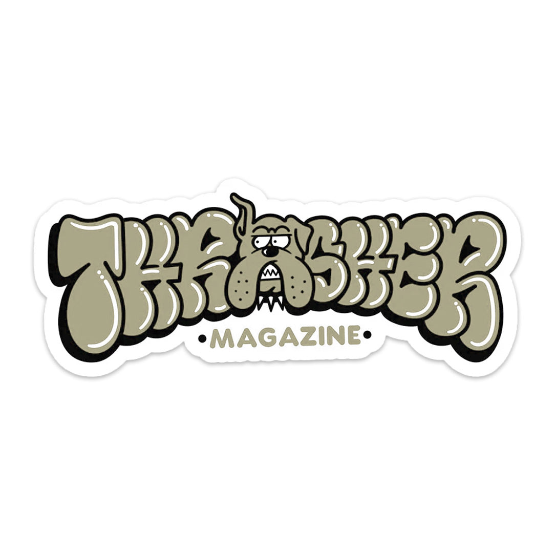 Thrasher Bully Skateboard Sticker