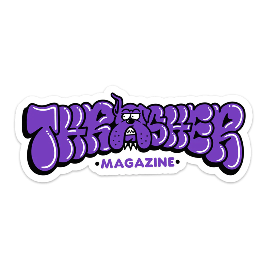 Thrasher Bully Skateboard Sticker