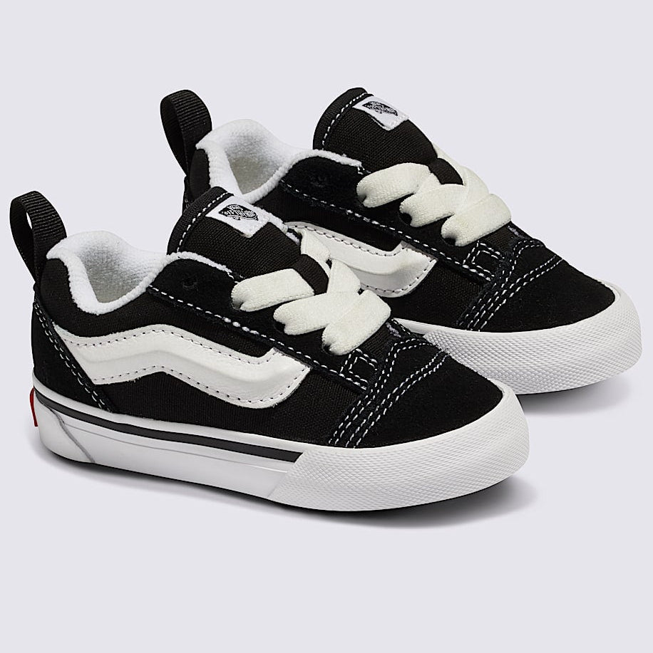 Black/White Toddler Knu Skool Vans Shoe