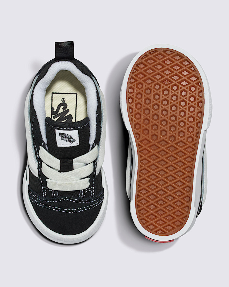Black/White Toddler Knu Skool Vans Shoe