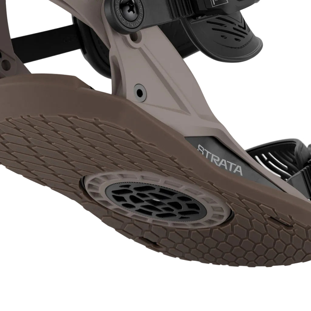 2027 Brown Strata Union Bindings Detail