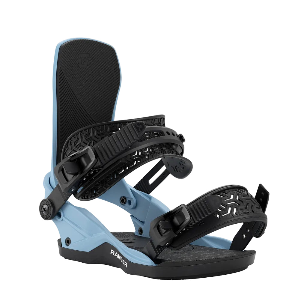 Blue 2027 Ranger Union Bindings Front