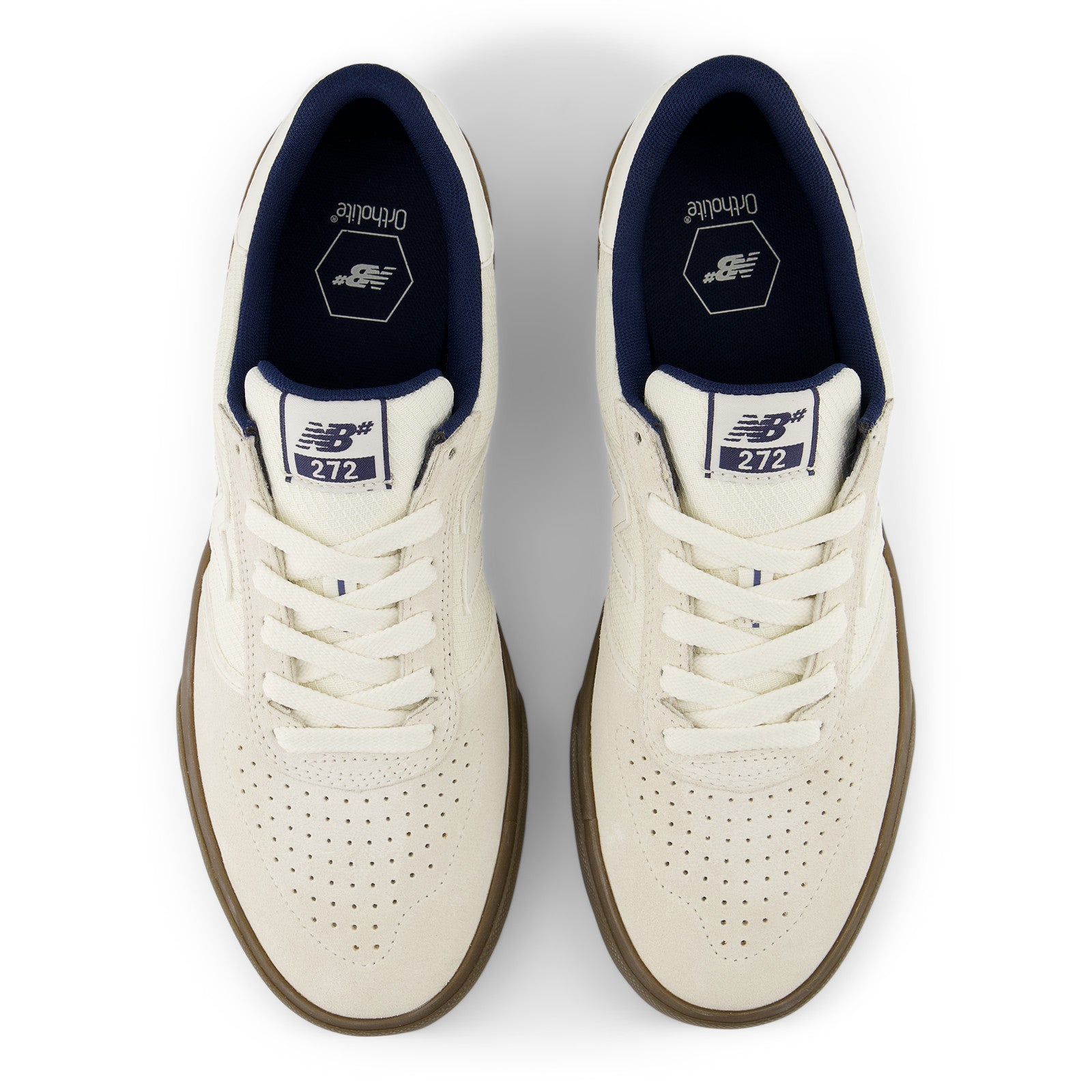 New Balance Numeric 272 Skateboard Shoe - Sea Salt/Dark Gum