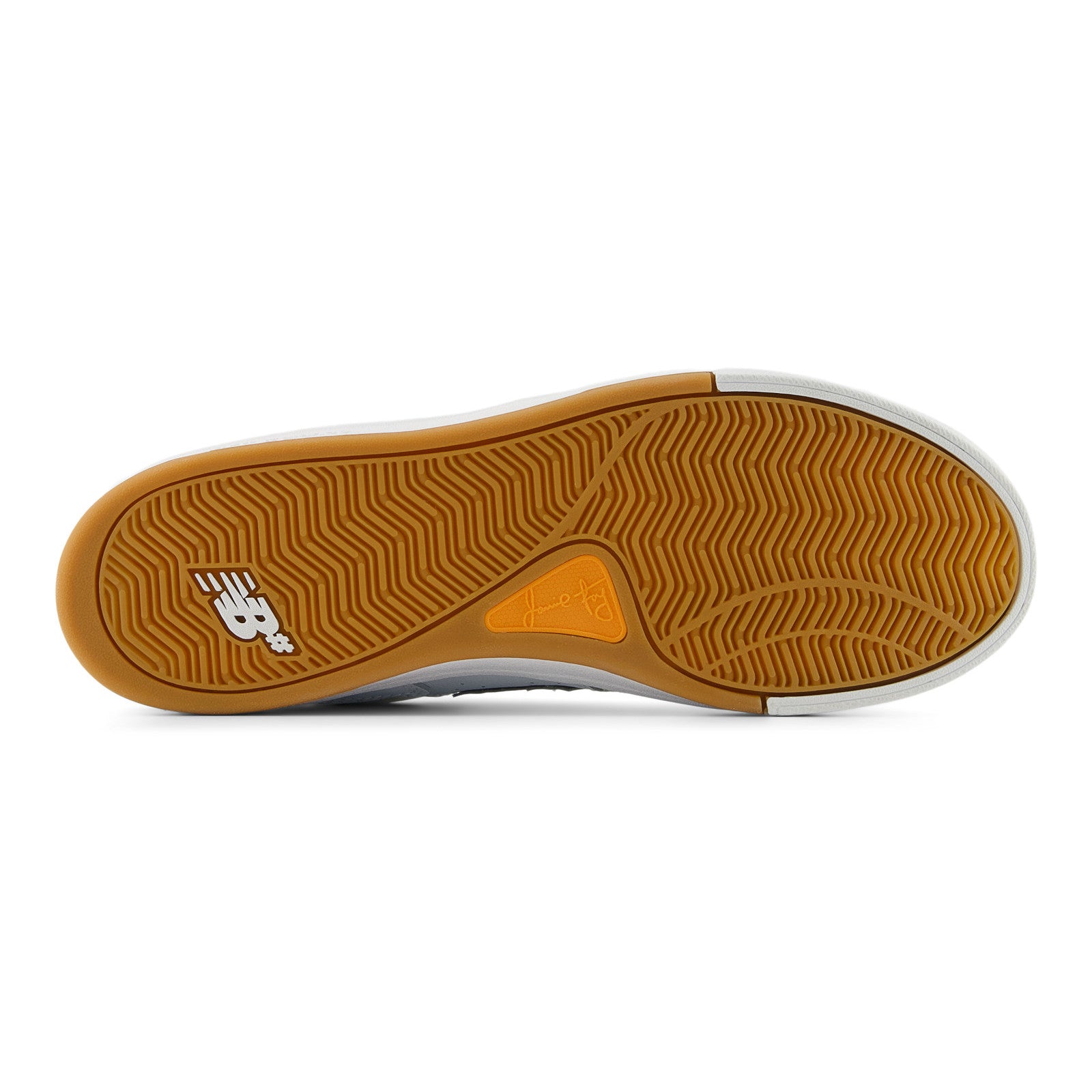 White/Olive 306 Jamie Foy Cup NB Numeric Skate Shoe Bottom