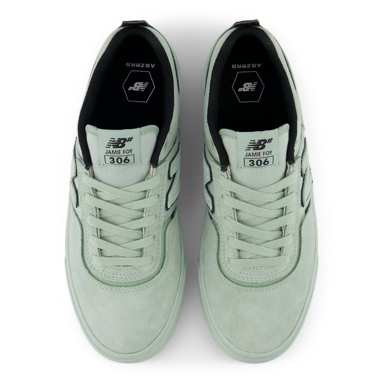 New Balance Numeric Jamie Foy 306 Skateboard Shoe - Mosaic Green/Black