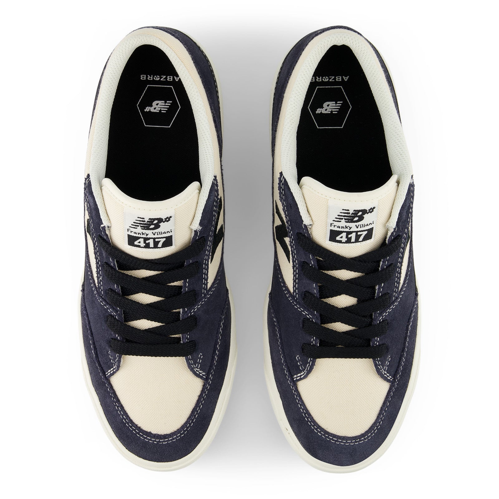 New Balance Numeric 417 Franky Villani Low Skateboard Shoe - Navy/Sea