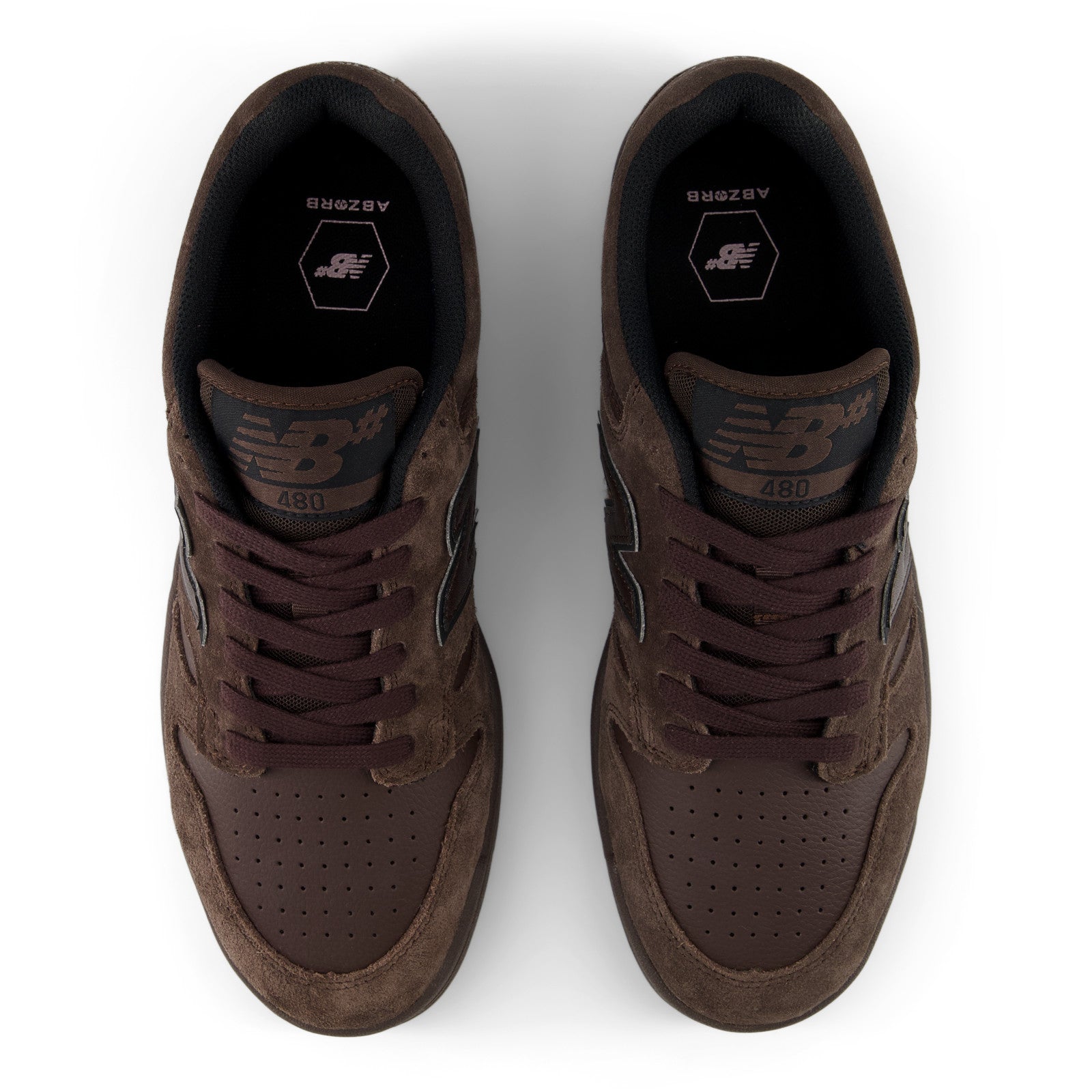 NB New Balance Numeric 480 Skateboard Shoe - Chocolate/Chocolate
