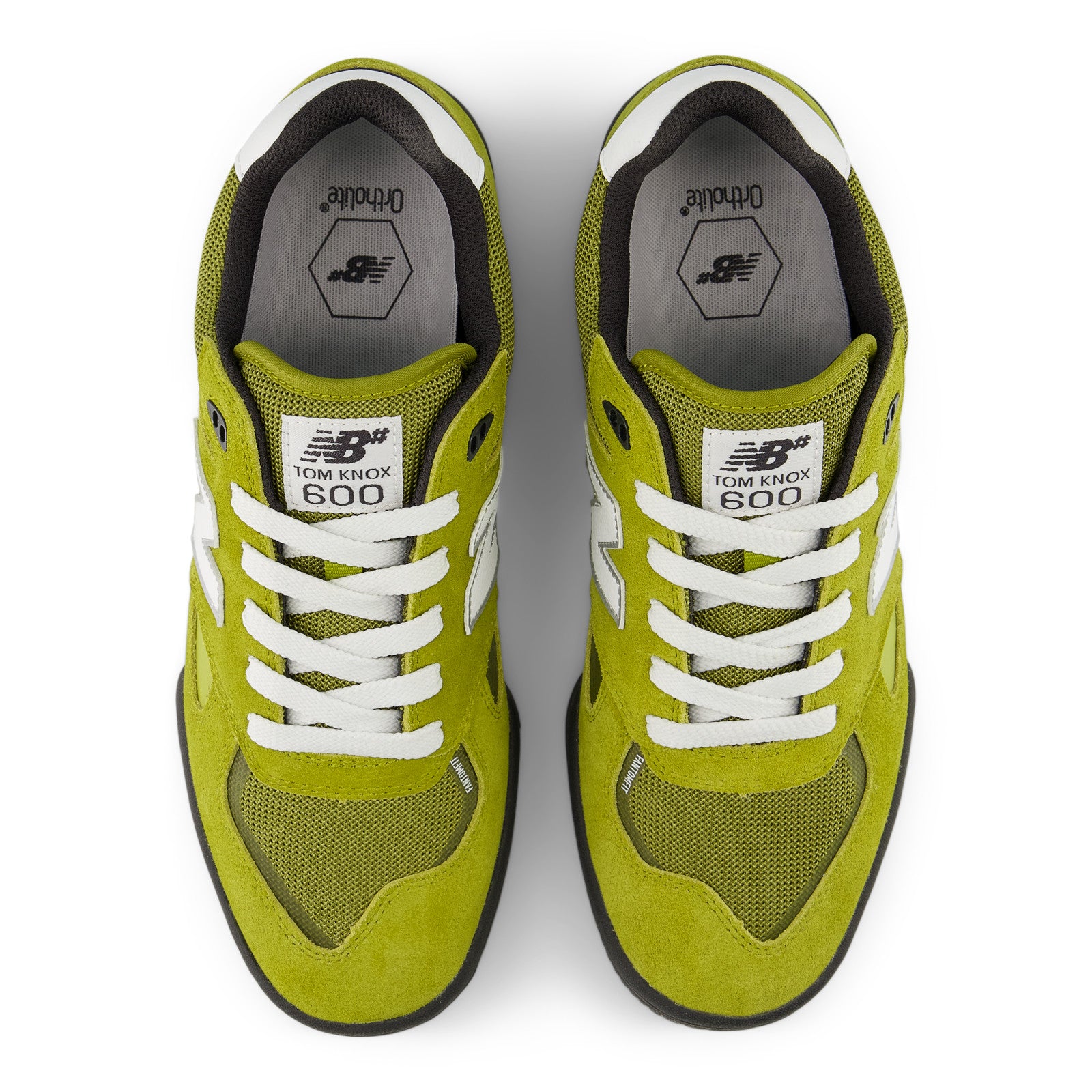 New Balance Numeric 600 Tom Knox Skateboard Shoe - Moss/White