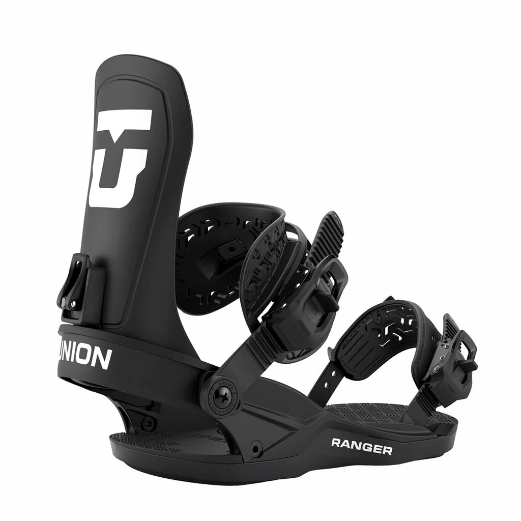 Black 2027 youth Union Ranger Ssnowboard binding