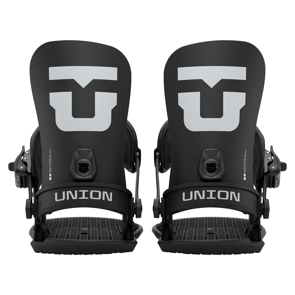 Black Union Strata snowboard binding 2026 back