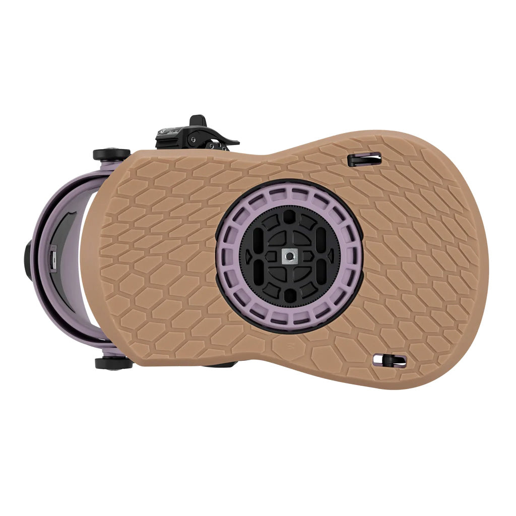 Grey Violet Union Strata snowboard binding 2026 Base