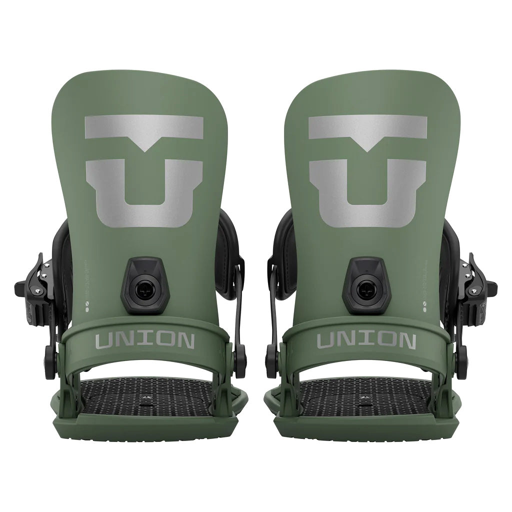 Olive Green Union Strata snowboard binding 2026 Back