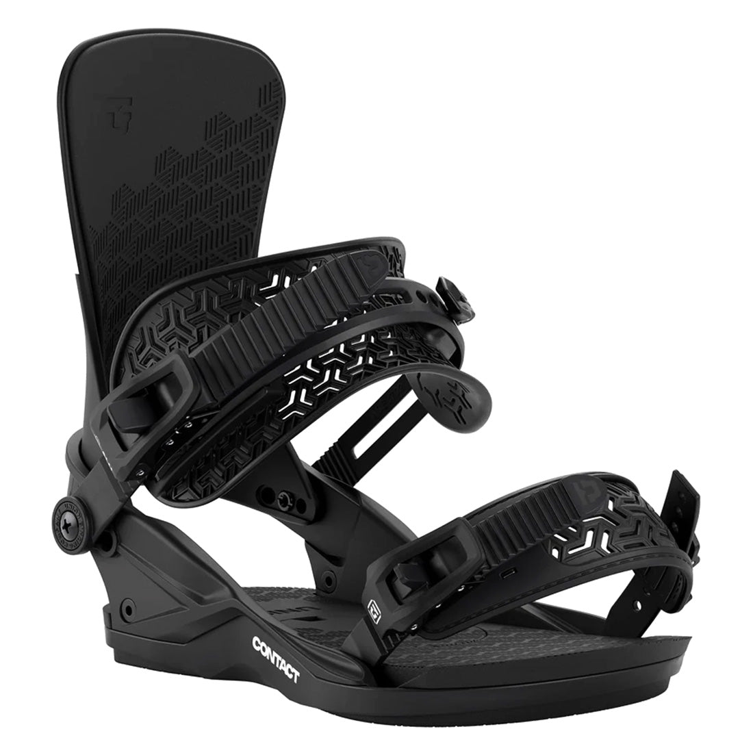 New Union Contact snowboard binding in black