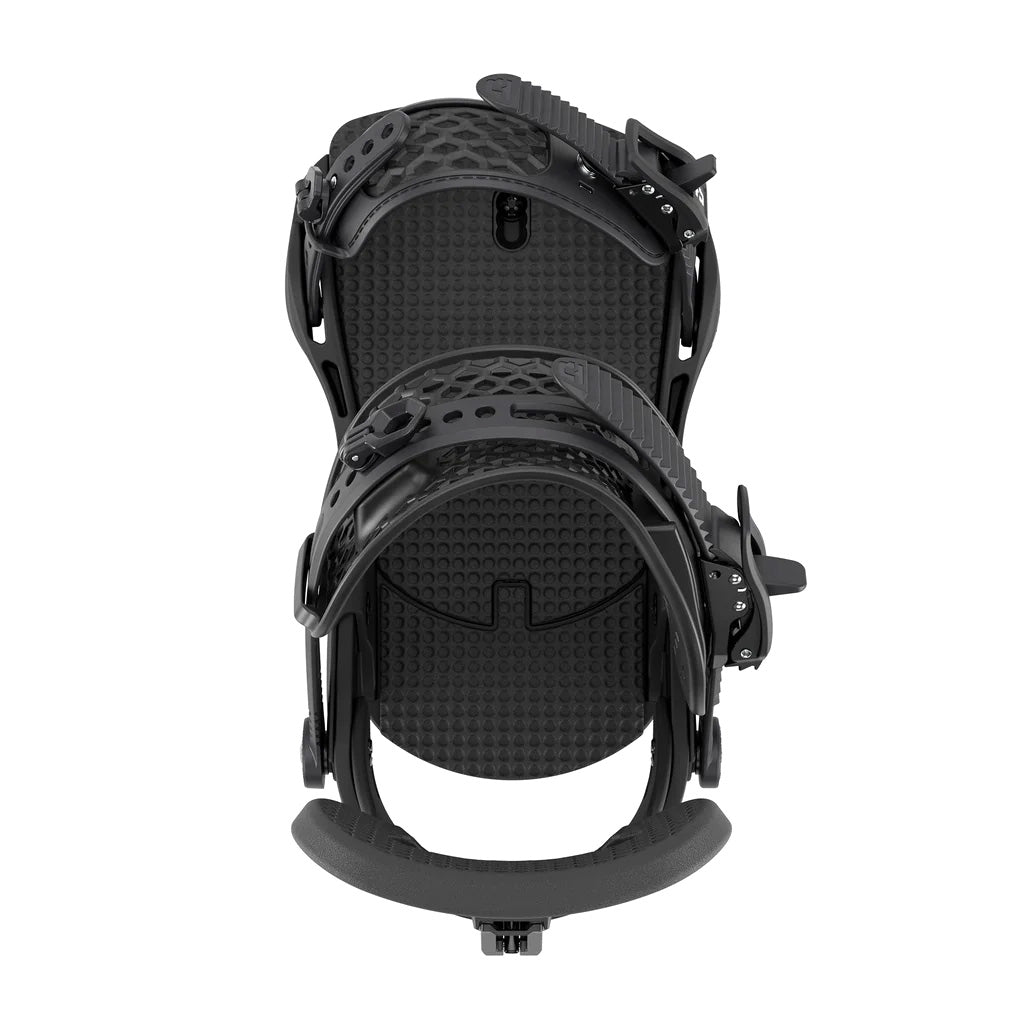Black Union Force Classic snowboard binding top view
