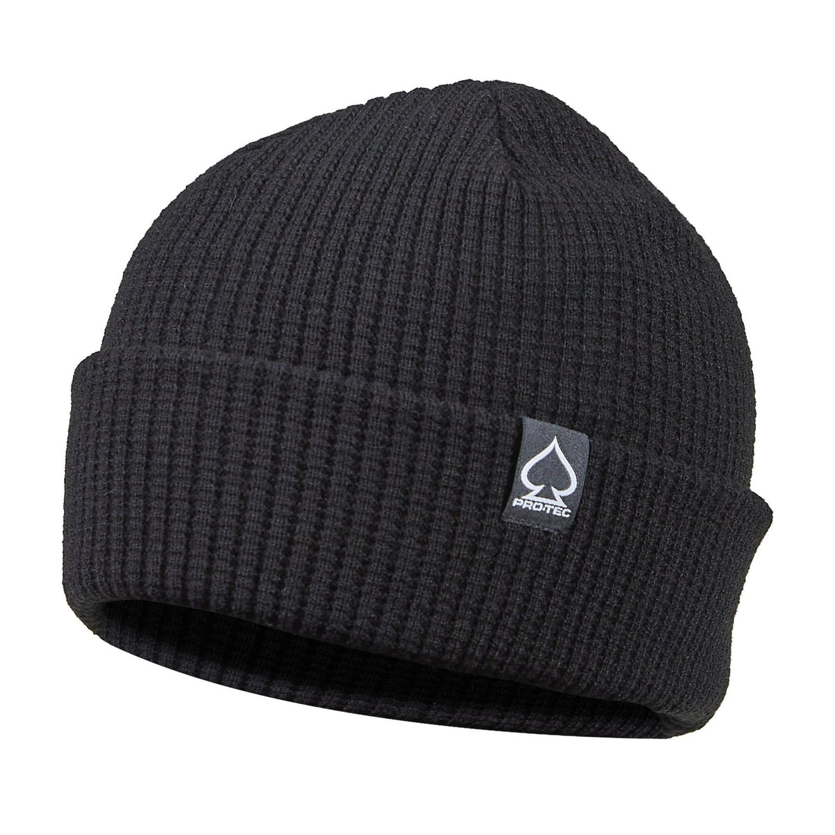 Pro-Tec Patch Cuff Snow Beanie - Black