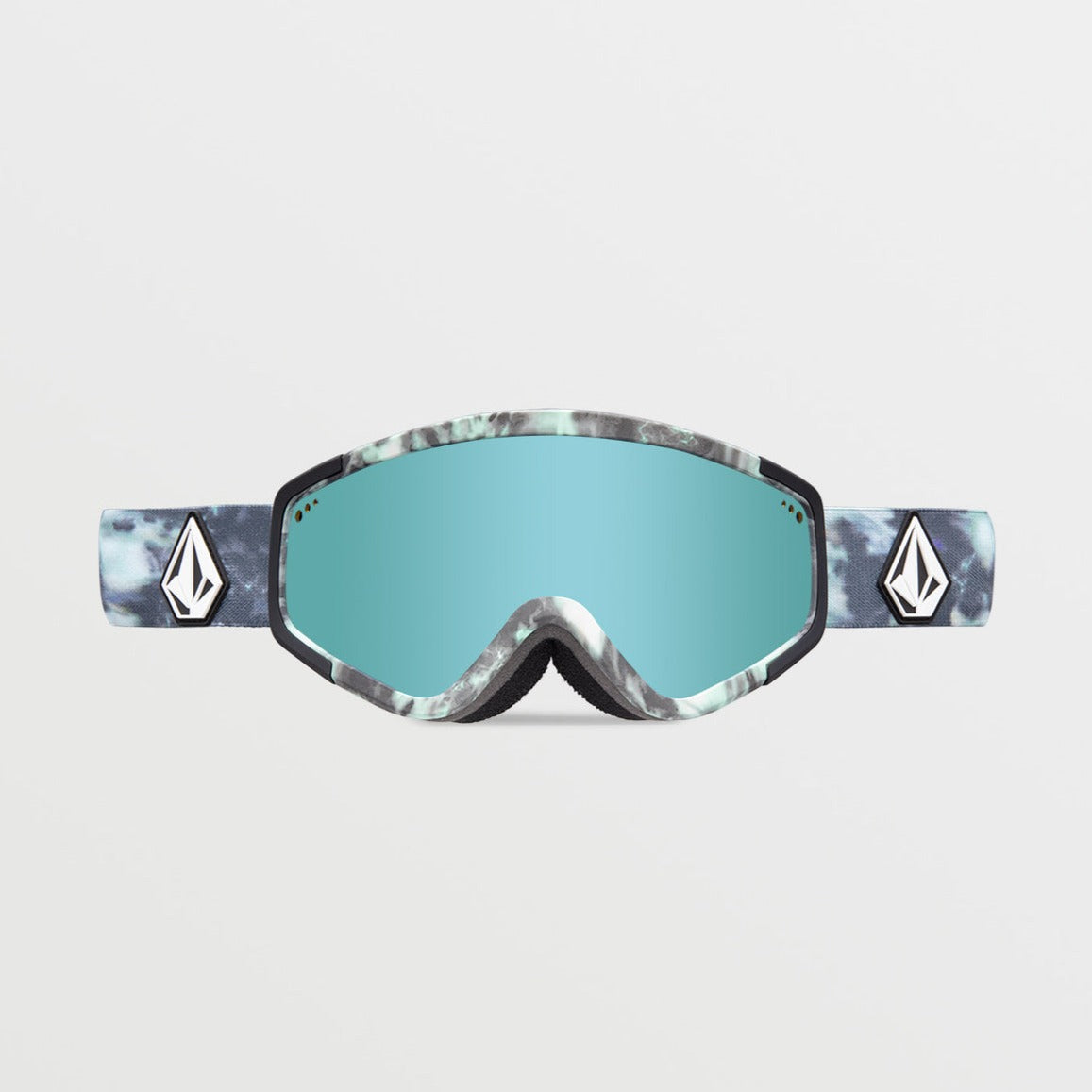 Ice Chrome Attunga Volcom Snowboard Goggles Front