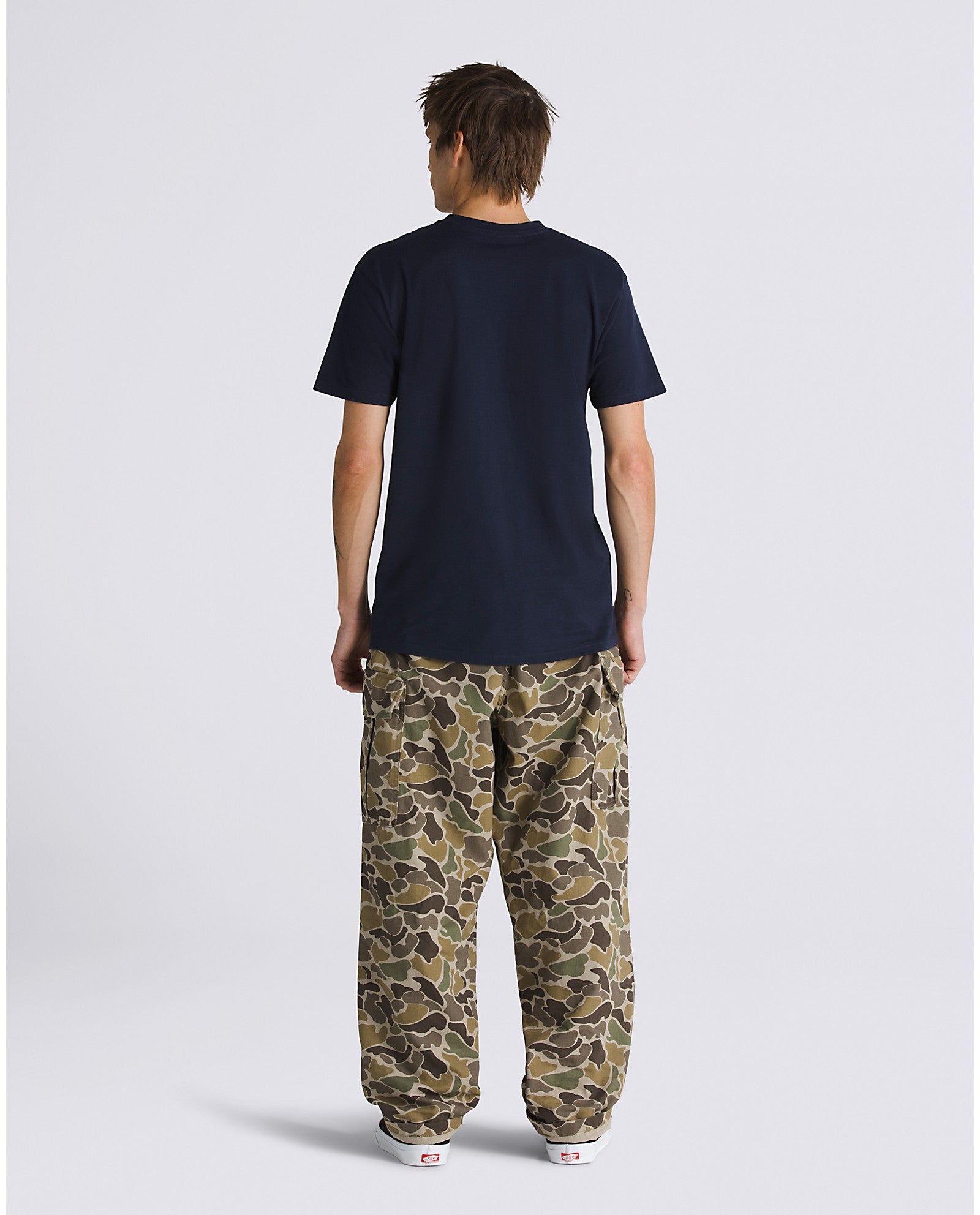 Camo Cargo Range Baggy Elastic Vans Pants