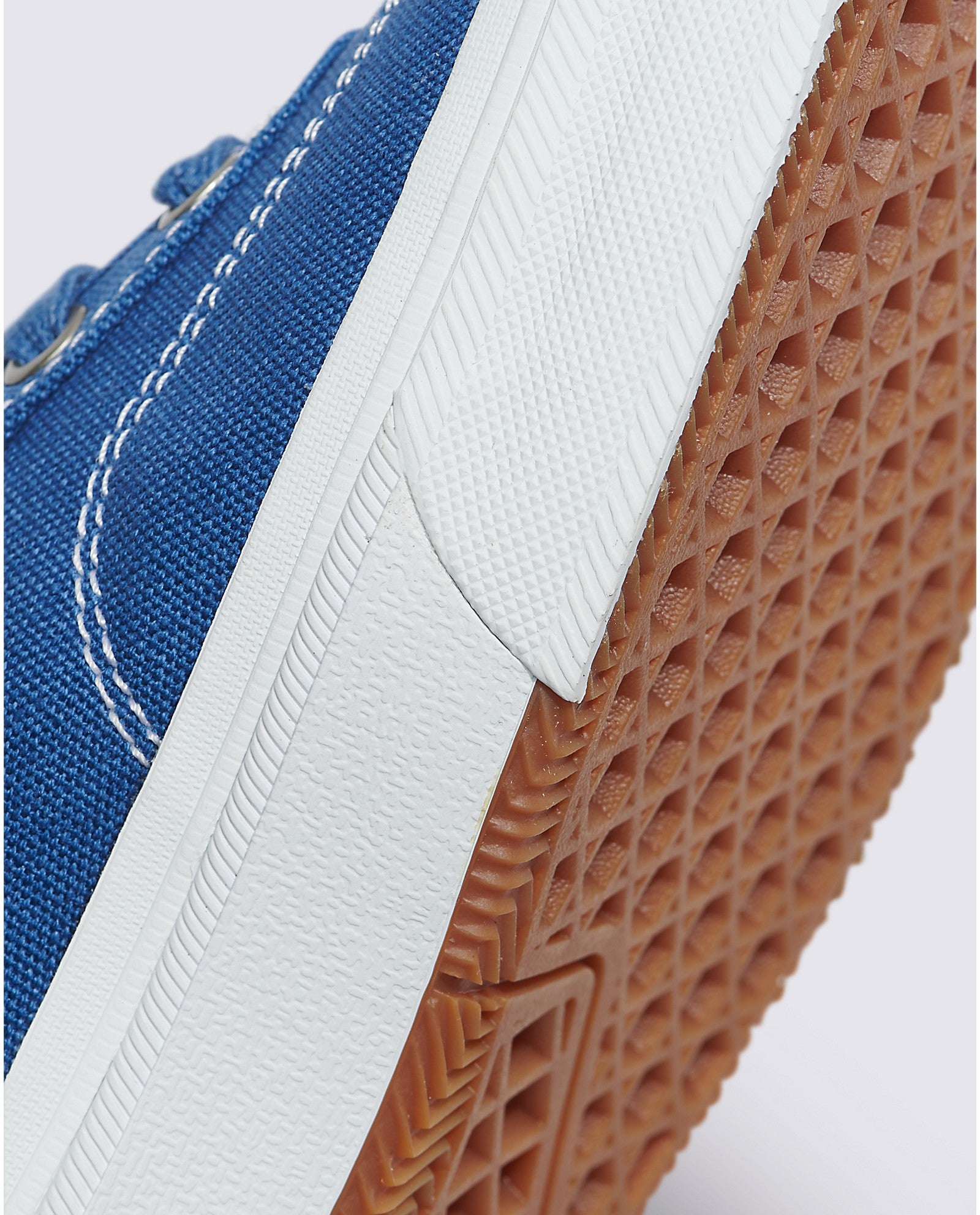 Blue/White Canvas Deconstructed Vans Crockett High Detail