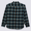 Black/Midnight Kessler Vans Flannel Shirt Back