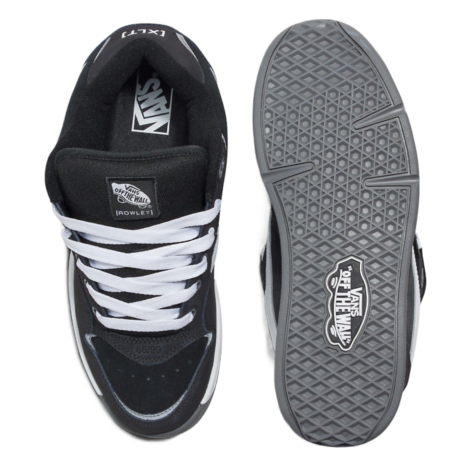 Black/White Rowley XLT Vans Shoe Top/Bottom