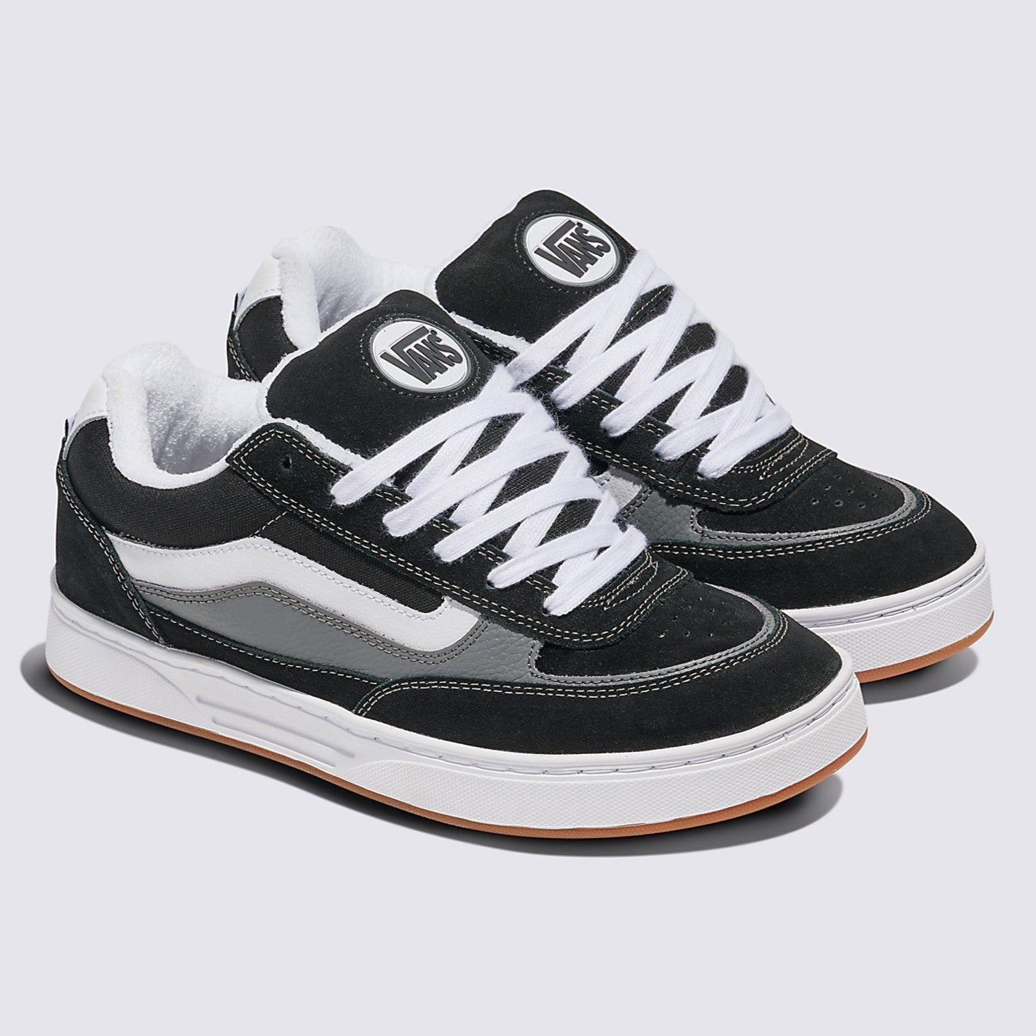 Black/White Skate Estazzo Vans Skate Shoe