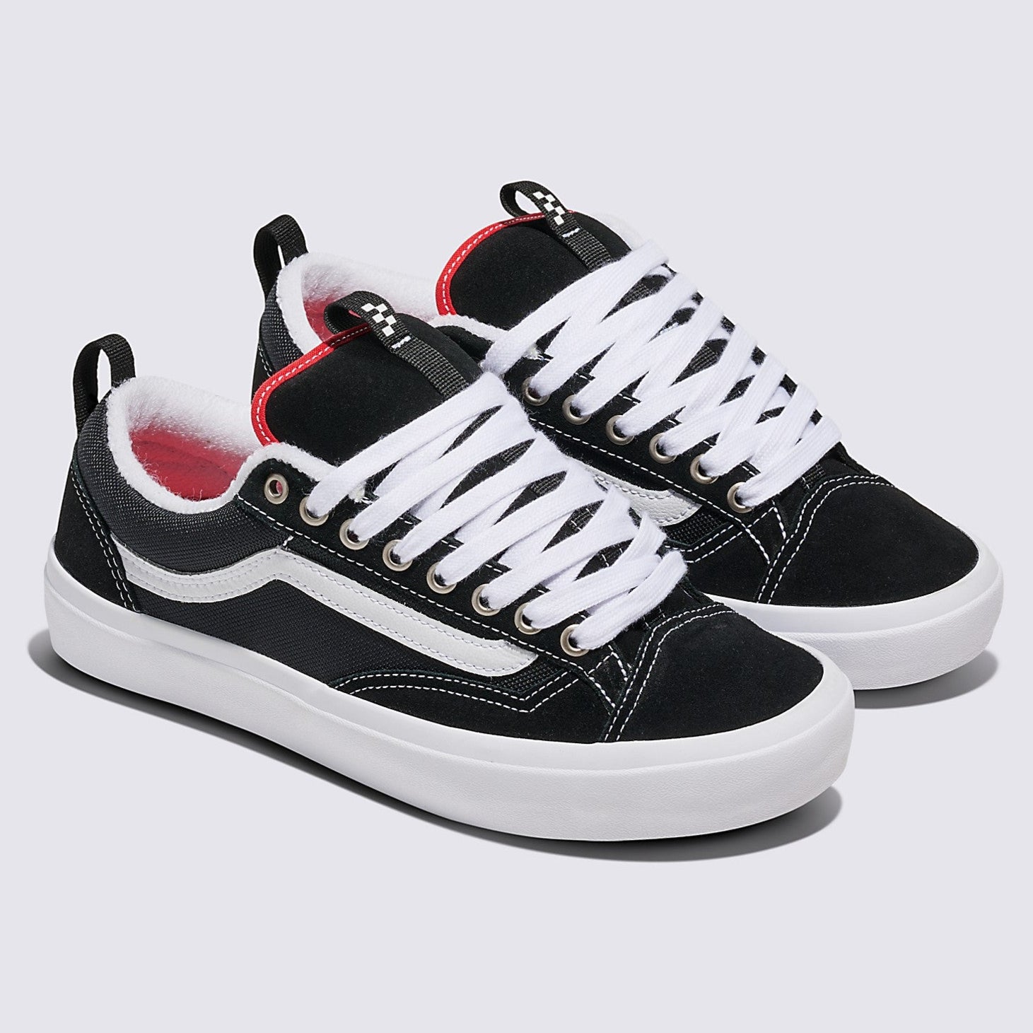 Black/White Skate Old Skool 36+ Vans Skate Shoe