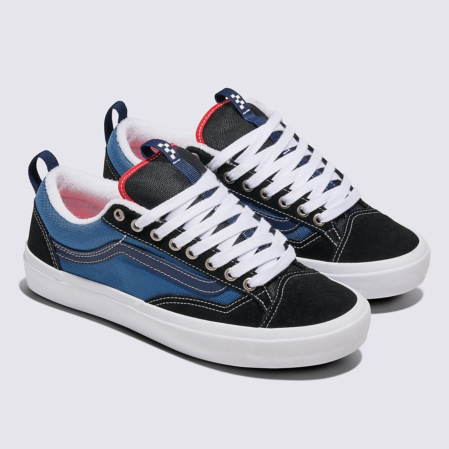 Black/Navy Skate Old Skool 36+ Vans Skate Shoe