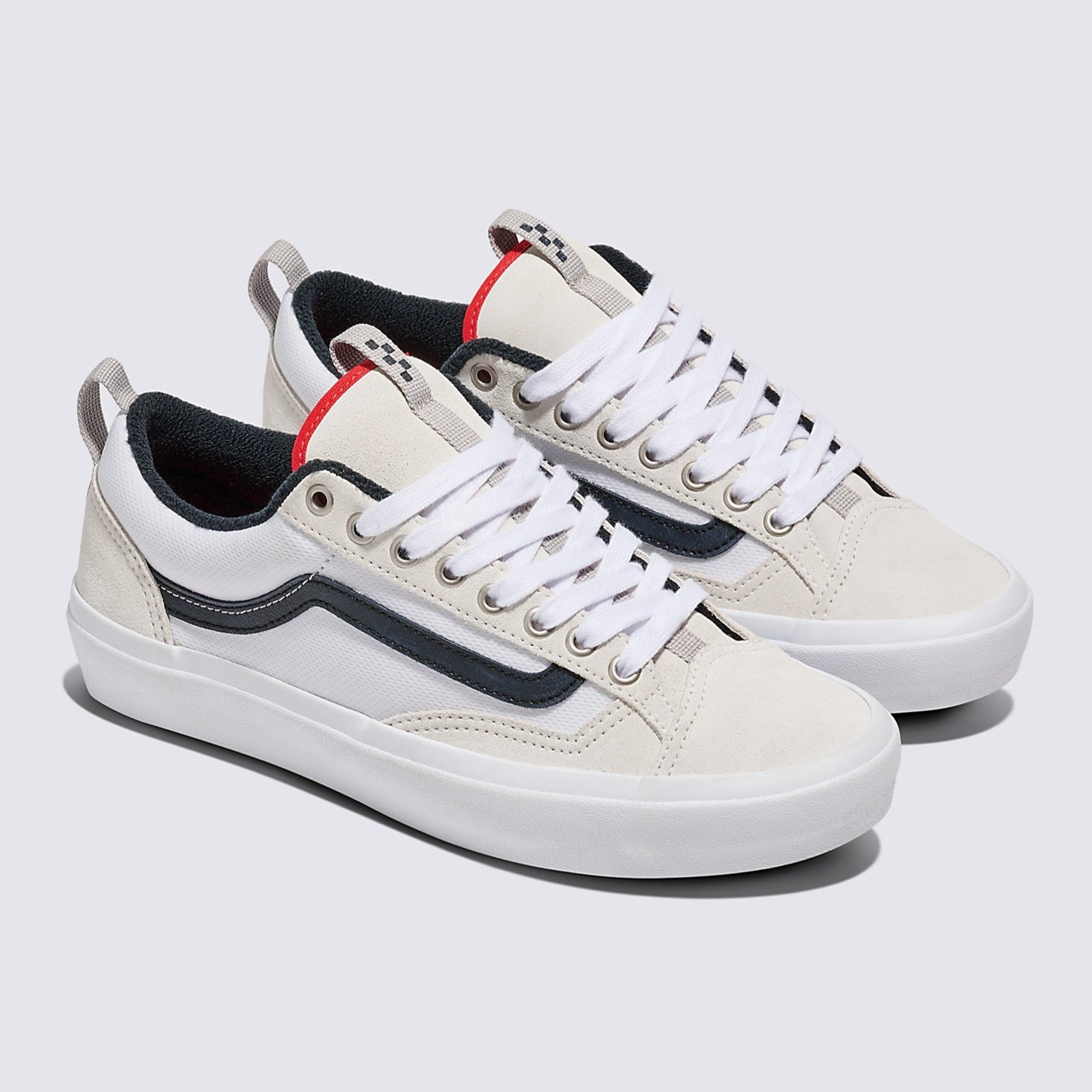 White/Black Old Skool 36+ Vans Skate Shoe