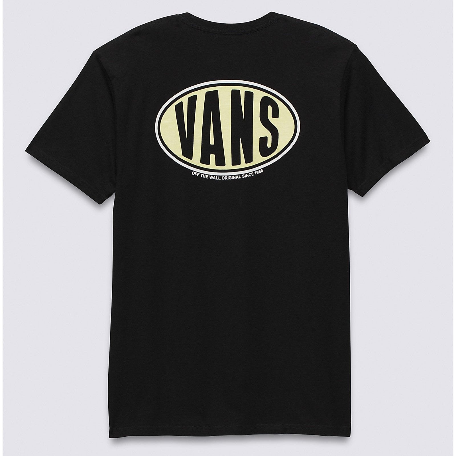 Black Spray On Vans T-Shirt back