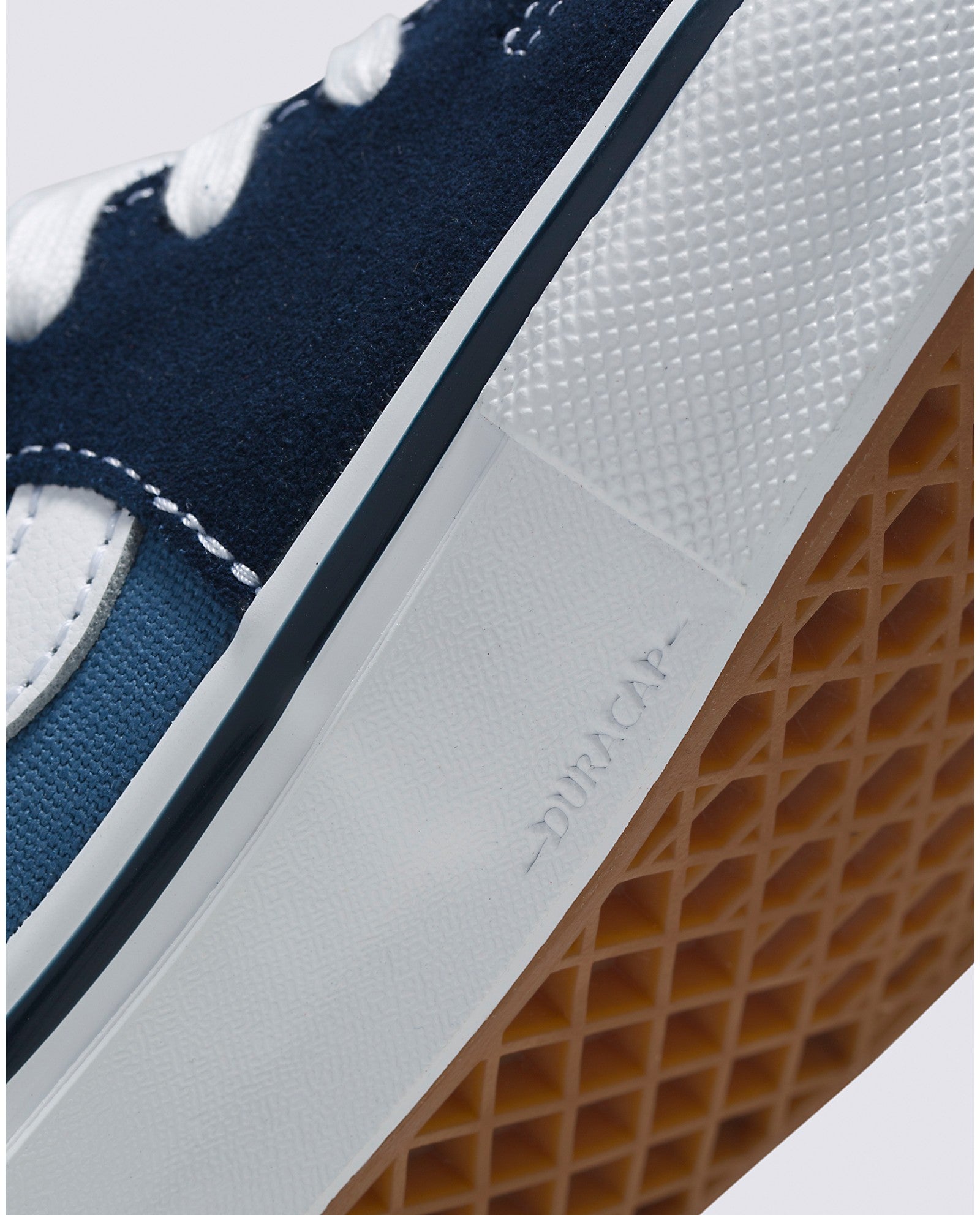 Navy/White Skate SK8-Hi Vans Skate Shoe Detail