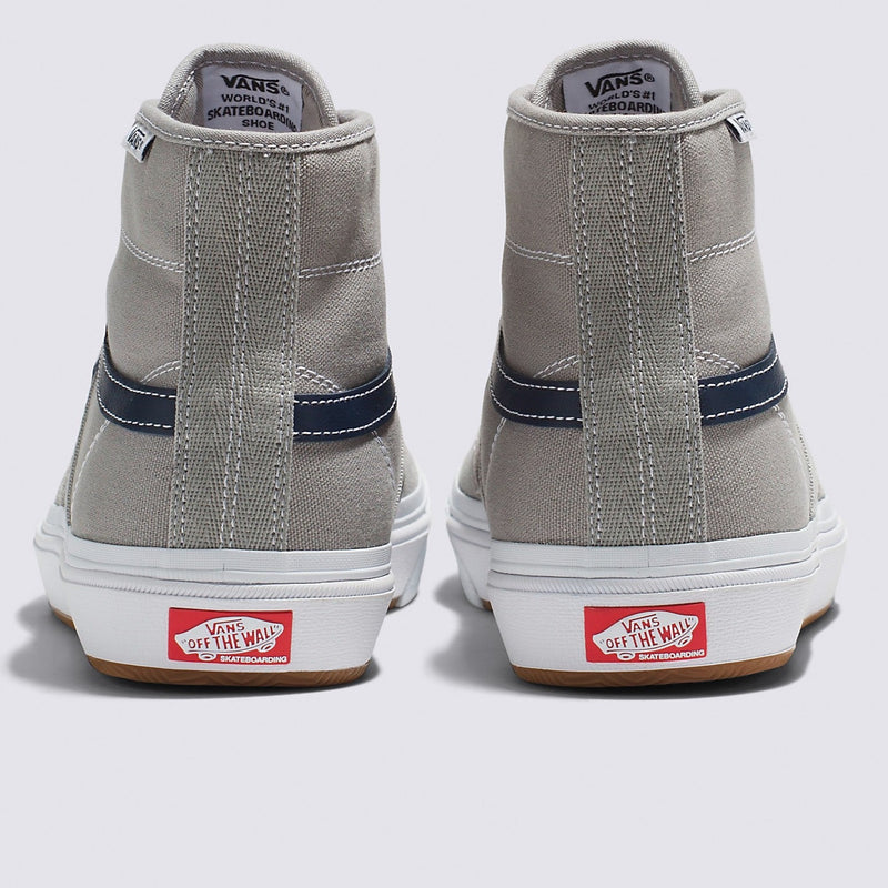 Grey/Blue Gilbert Crockett High Vans Skate Shoe Back