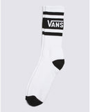 Black/White Drop V Vans Crew Socks
