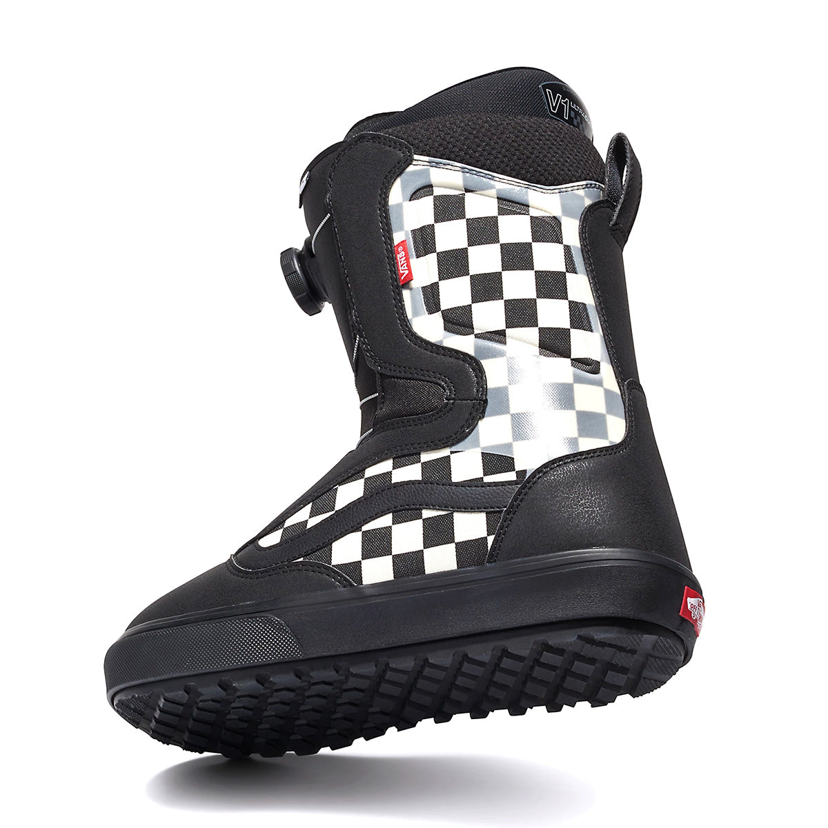 Checkerboard Aura OG Vans Boa Snowboard Boot Back