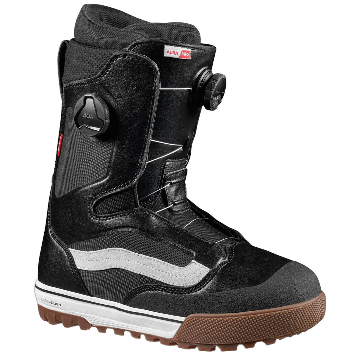 Vans Aura Pro Snowboard Boots - Black/White