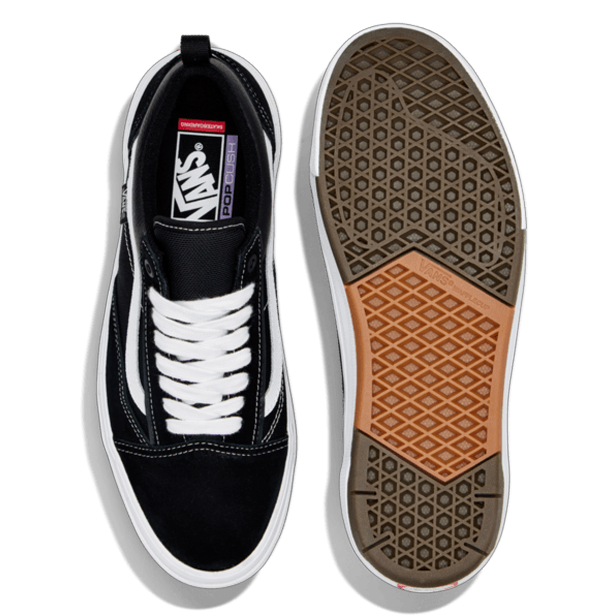 Vans Old Skool Wafflecup top and sole view