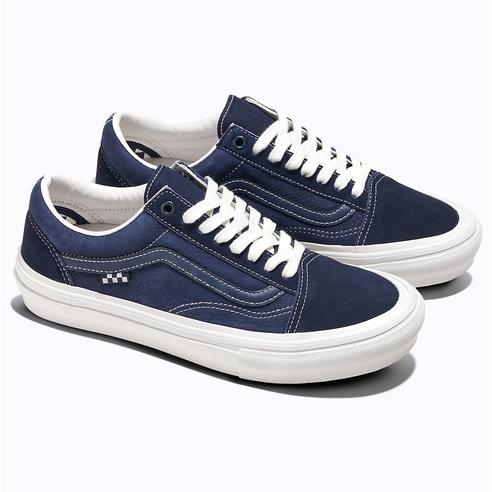 Navy Wrapped Old Skool Skate Vans Pair