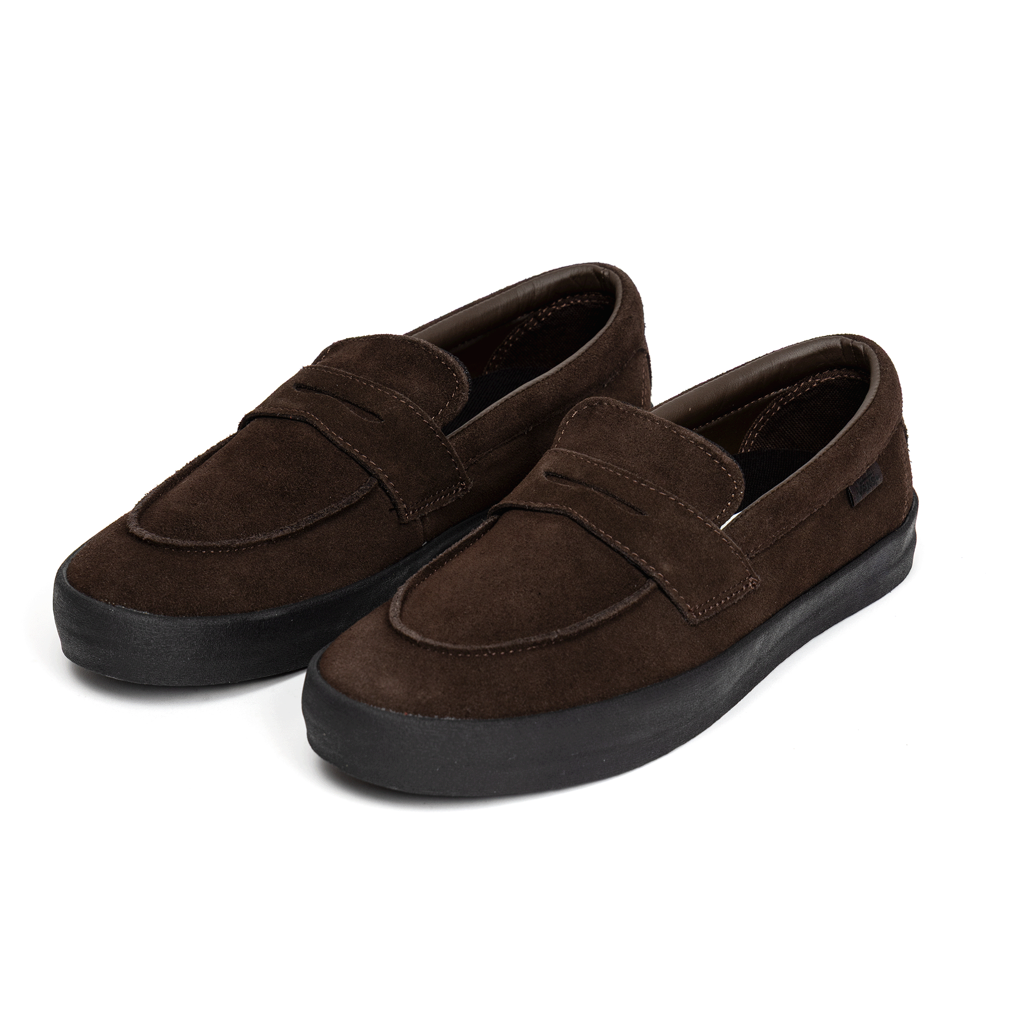 Vans Skate Loafer Suede Skateboard Shoe - Brown/Black