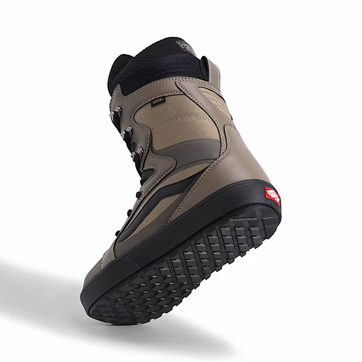 Vans new super standard boot in incense and black