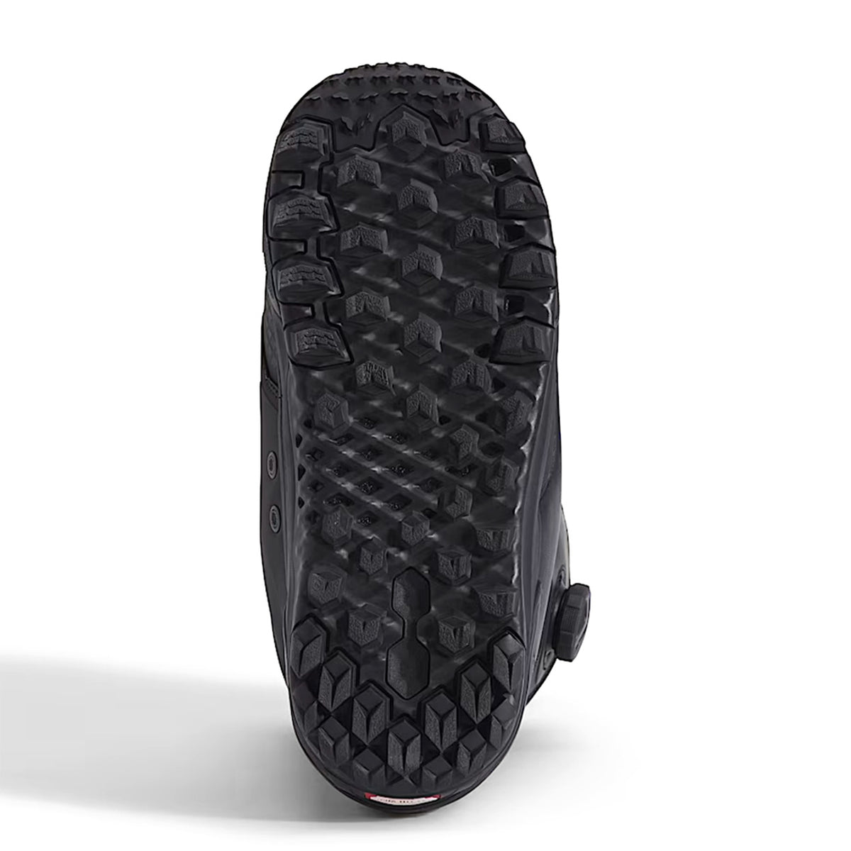 Blackout Vans Verse snowboard boot sole lug pattern