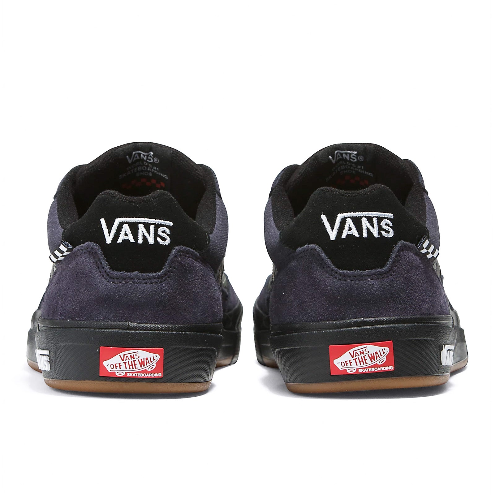 Midnight Navy Vans Wayvee Shoes Back
