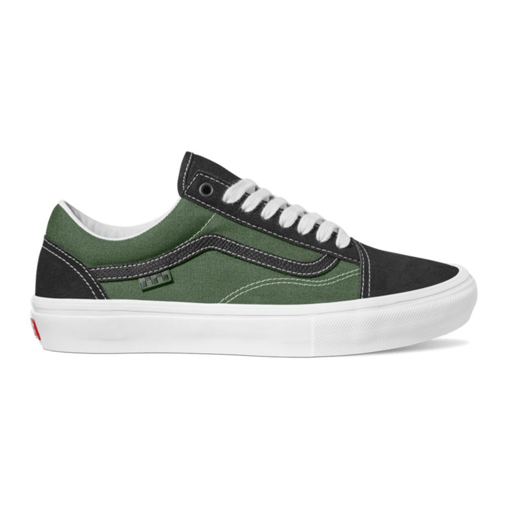 Black Greenery Vans Skate Old Skool