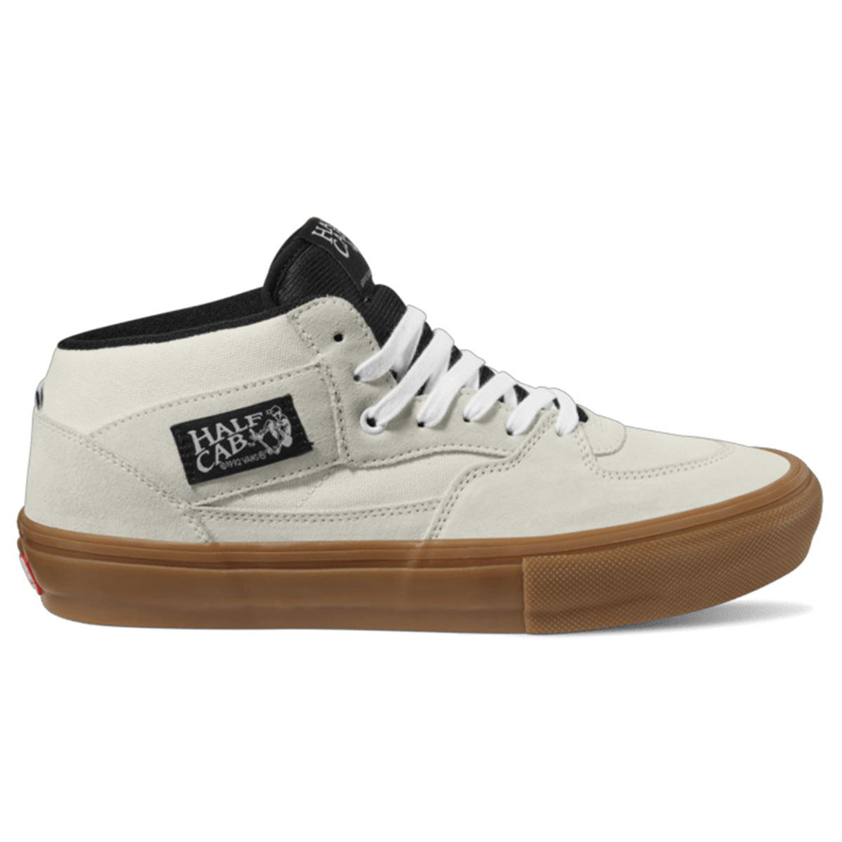 White/Gum Half Cab Vans