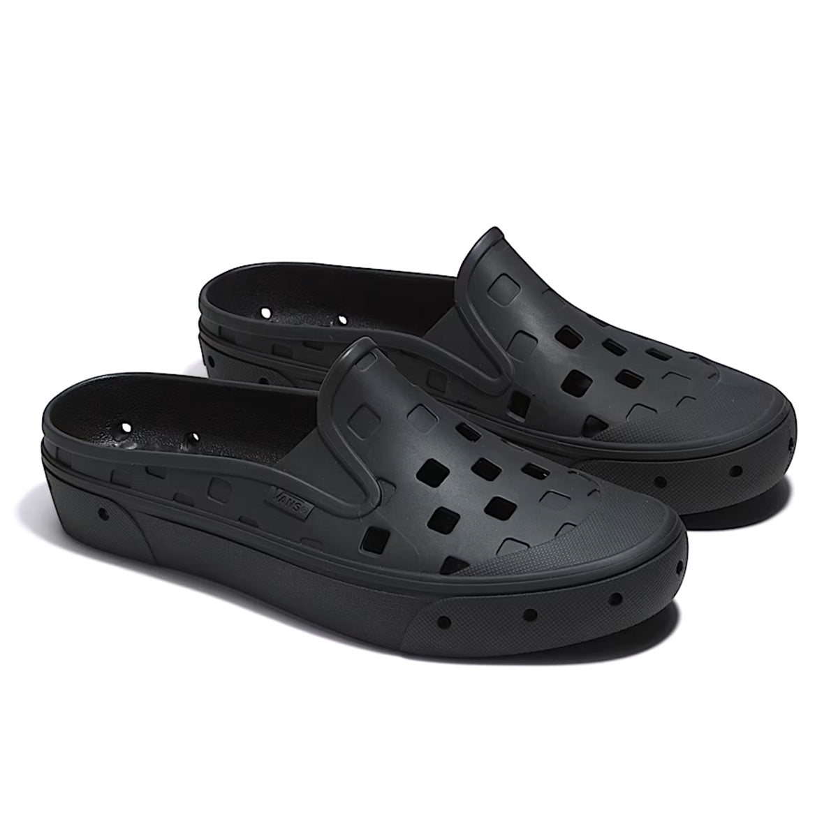 Black Vans TRK Mule