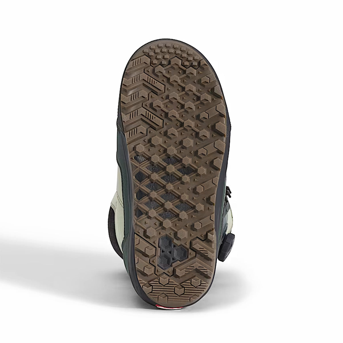 Vans oil green Invado Pro boot sole lug pattern