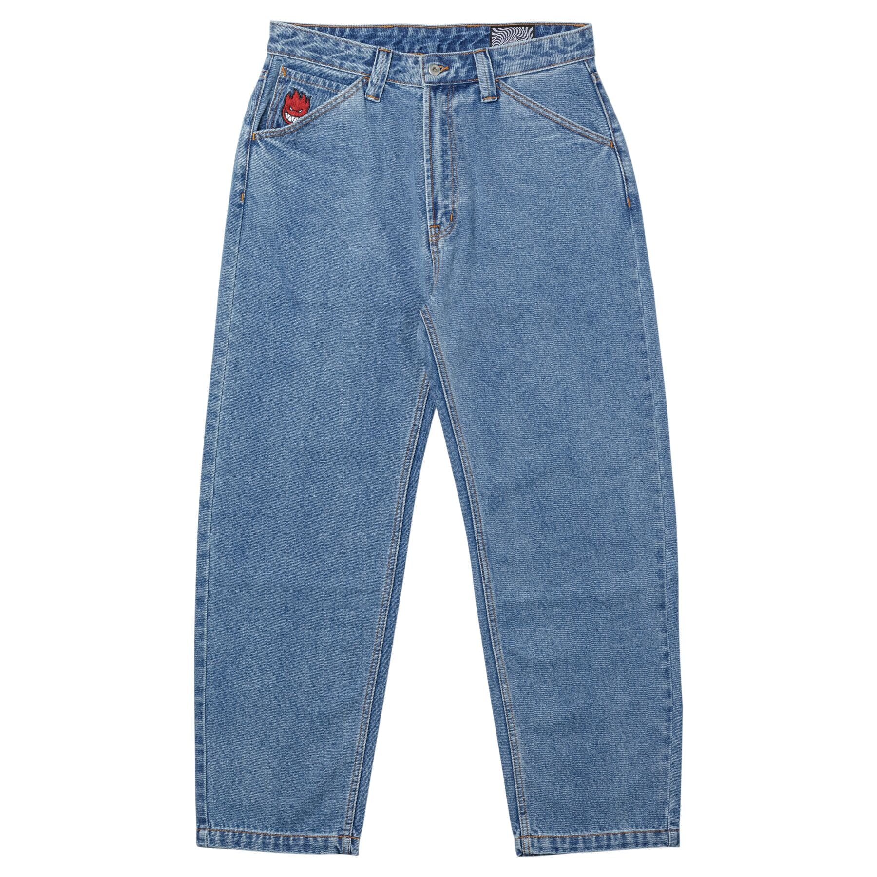Medium Stone Wash Blue Spitfire Bighead Denim